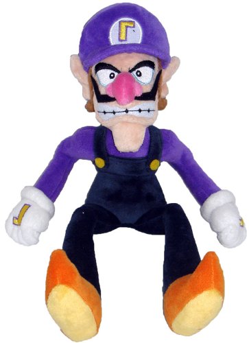 Mario Characters Plush Toys Super Mario Plush 11 Waluigi Soft Stuffed Plush Toy Check 0815