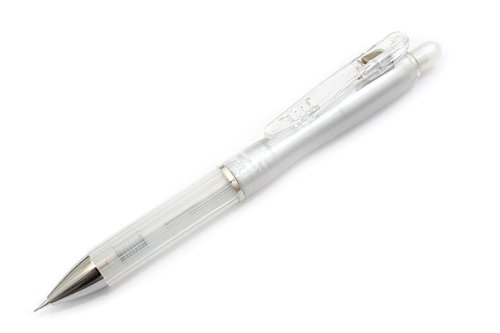 Zebra Airfit Mechanical Pencil with Push Clip - 0.5 mm - Silver Body1