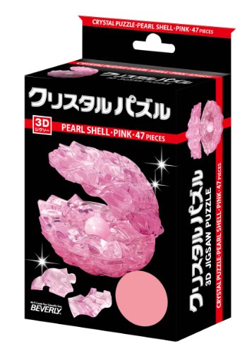 Crystal puzzle 47 piece pearl shell pink 50139 (japan import)2
