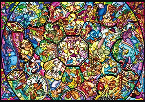 DISNEY Stained Glass Art Puzzles Series