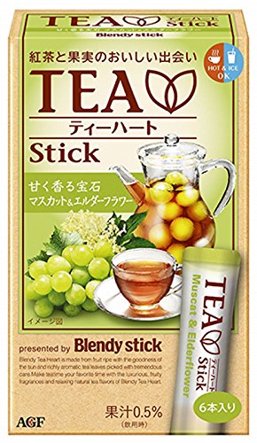 Agf Maxim Japan Blendy Stick Tea Heart Muscat & Elder Flower 6P (4901111275171)