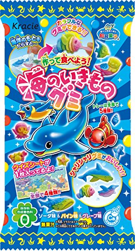 Sea creature how 10 pieces BOX (shokugan / intellectual candy) by Kracie3