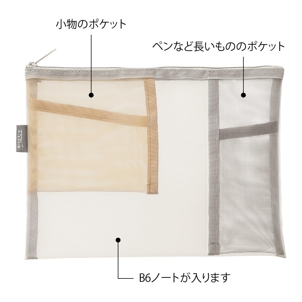 Midori Mesh Pouch, Pen Case, Tool Pouch - photo 5