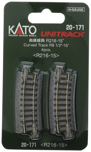Kato USA Model Train Products Unitrack, 216mm...
