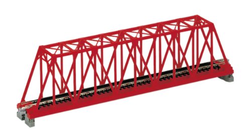 N 248mm 9-3/4" Truss Bridge, Red