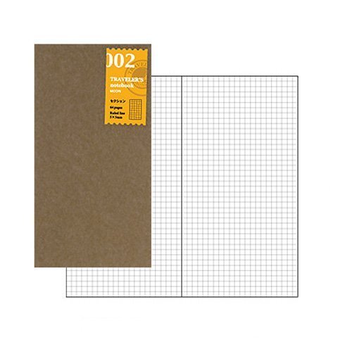 Midori Traveler's Notebook (refill 002) grid
