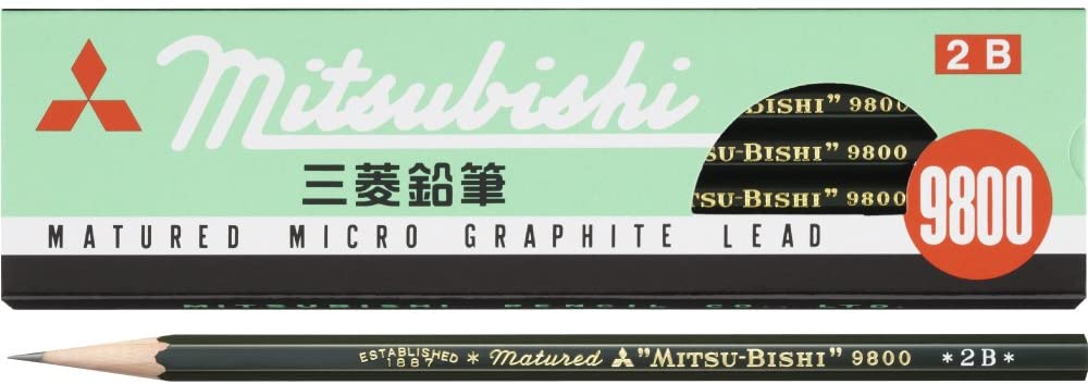 Mitsubishi Pencil pencil Uni 9800 office K98002B
