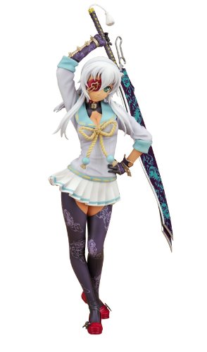 Movic Hyakka Ryouran Samurai Girls Yagyu Jube Painted Figure