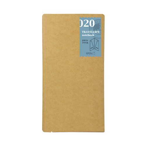 Midori Traveler's Notebook Refill (020) Craft File