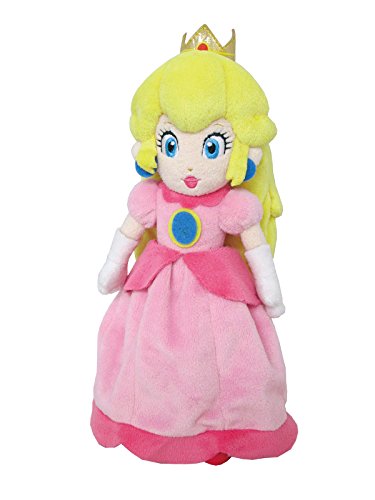 Sanei Super Mario All Star Collection Peach Plush Small | eBay