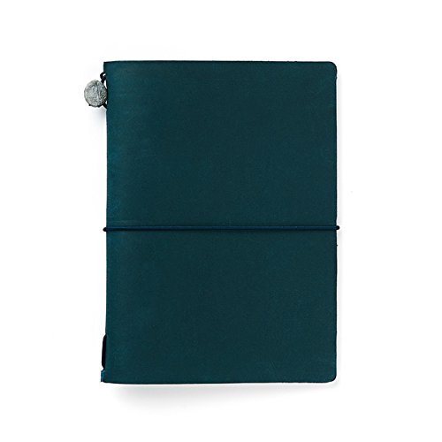 Midori Traveler's Notebook - Starter Kit, Blue...